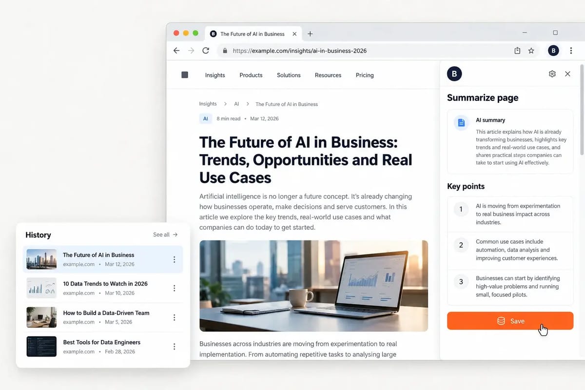 AI browser extensions