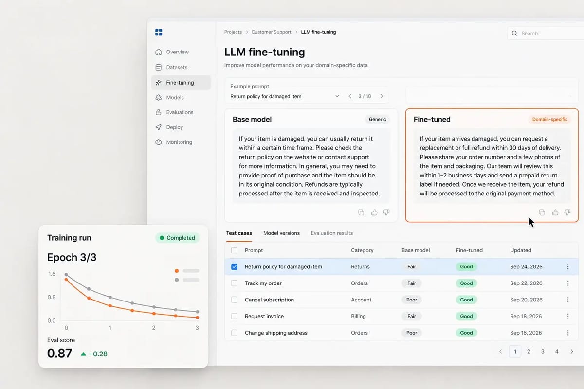 LLM fine-tuning