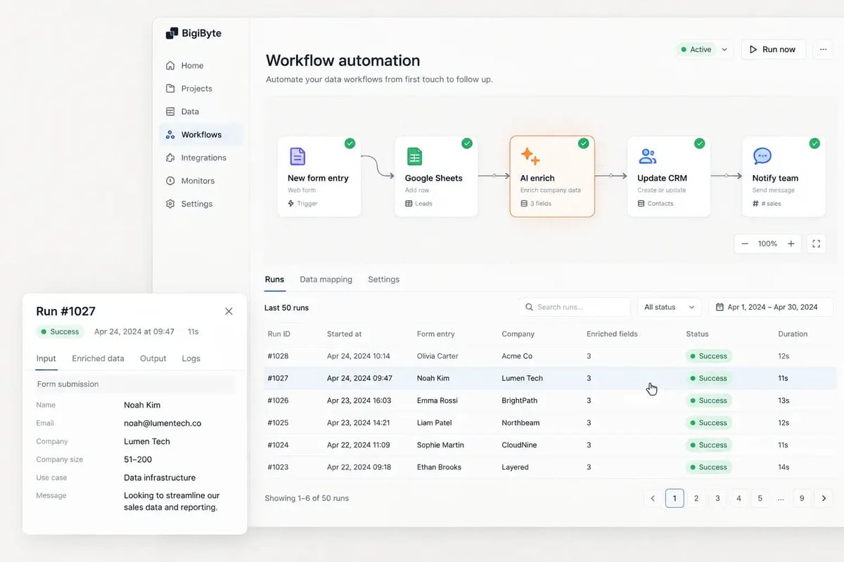 Workflow automation