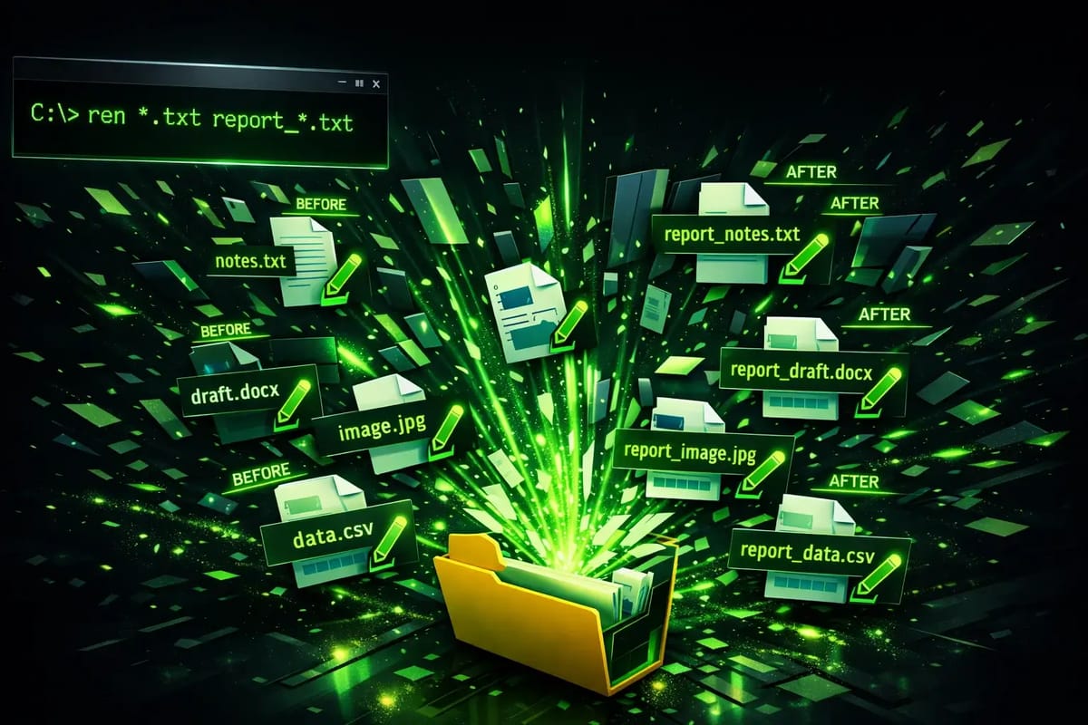 Batch Rename Files with CMD: The Complete Guide