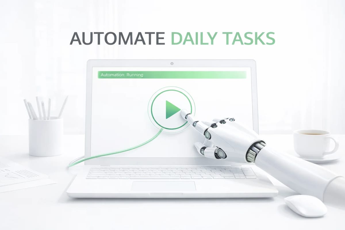 Stop Clicking! Automate Your Daily Web Tasks with Python