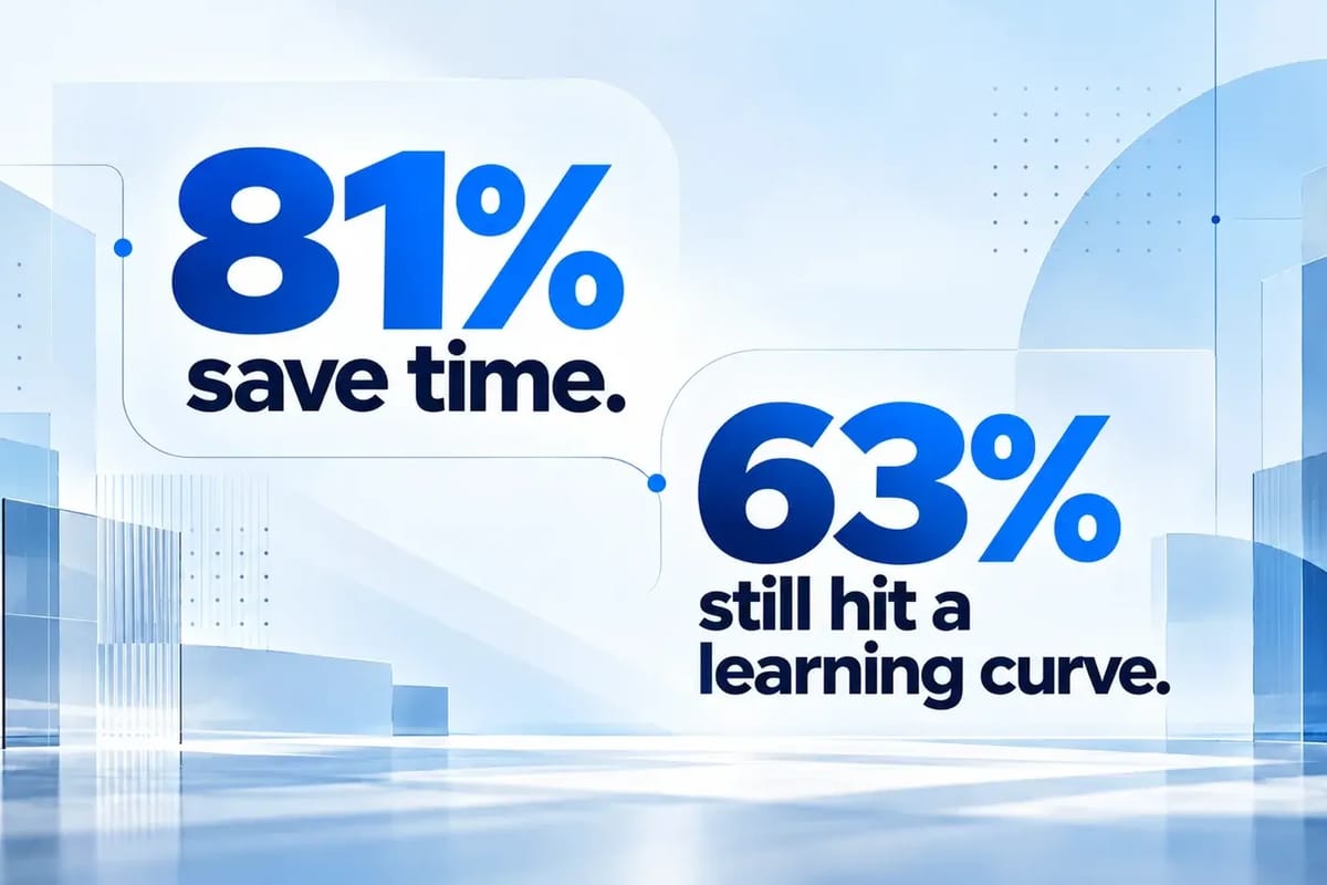 Why Realtors adopt tech: 81% save time, 63% learning curve