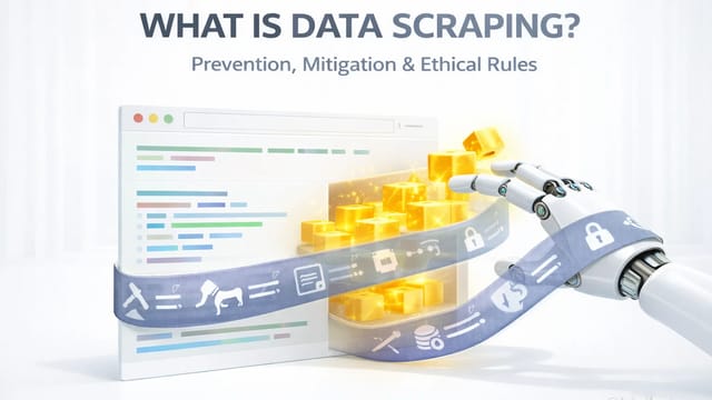 What is Data Scraping? Prevention, Mitigation & Ethical Rules