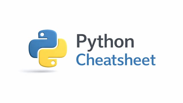 The Ultimate Python Cheatsheet: 100+ Snippets for Developers