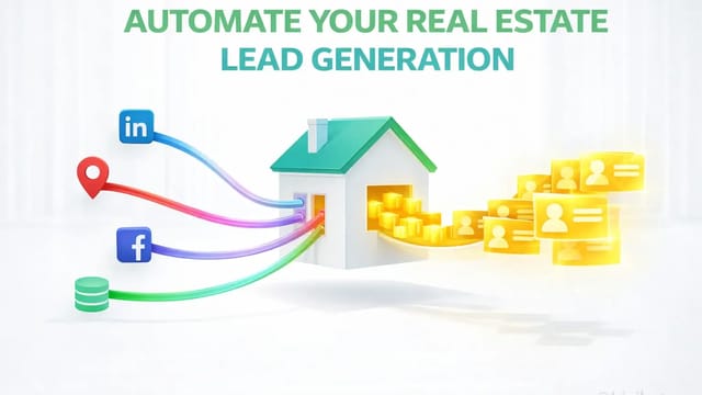 Real Estate Lead Generation: Automate Your Pipeline with Data