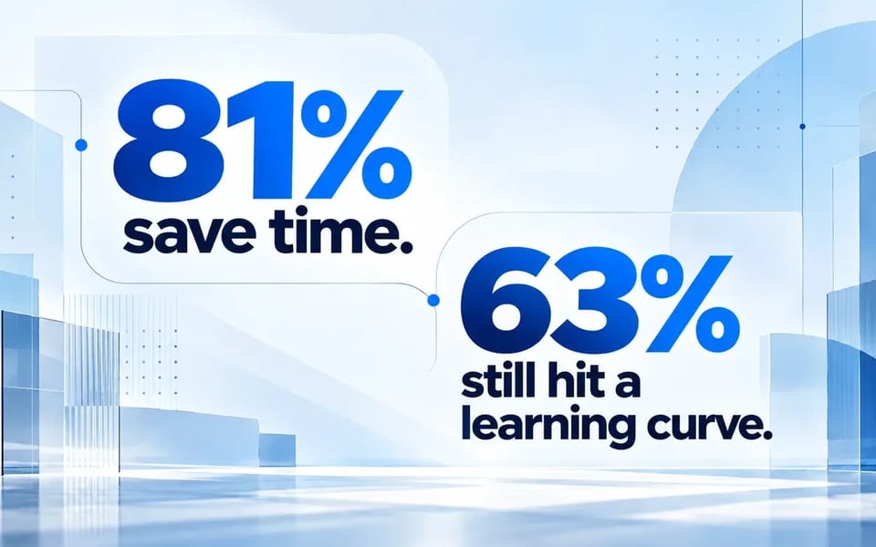 Why Realtors adopt tech: 81% save time, 63% learning curve